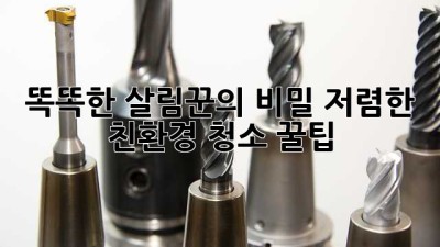 ✨ 똑똑한 살림꾼의 비밀! 저렴한 친환경 청소 꿀팁 🍯